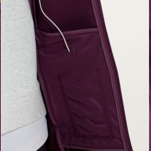 Lululemon City Softshell *Tweed Plum - Picture 6 of 14